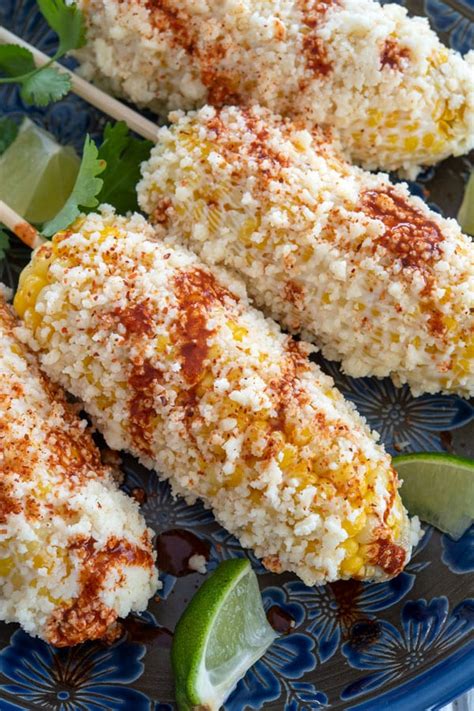 Elote Recipe - Authentic Mexican Corn on the Cob - Kitchen Gidget