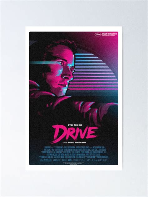 "Ryan Gosling Drive Retro Movie Poster" Poster for Sale by DunamisDezign | Redbubble