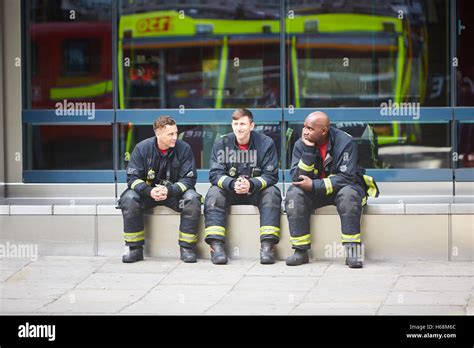 London fire brigade uniform hi-res stock photography and images - Alamy