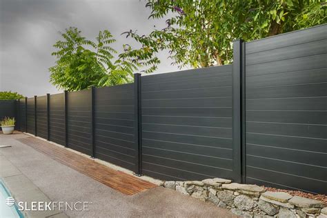 Aluminum Privacy Fence Panel - Sleek & Modern Aluminum Fencing and Gates | SLEEKFENCE