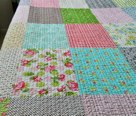 s.o.t.a.k handmade: large patchwork quilt