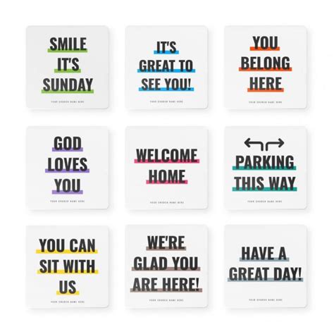 Church Welcome Signs - [INSERT PRODUCT NAME] | ProChurch