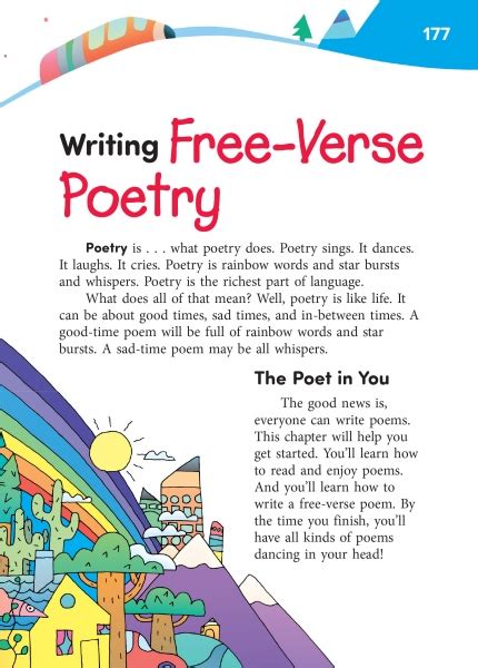 34 Writing Free-Verse Poetry | Thoughtful Learning K-12