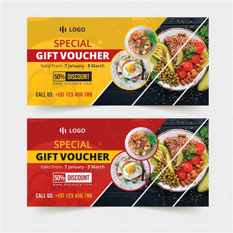 Restaurant Gift Voucher Template | Arts - Arts