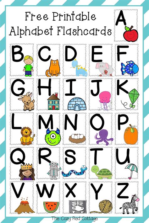 Free Printable Abc Flashcards For Preschoolers - PRINTABLE TEMPLATES