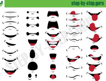 Cartoon Mouth Shapes