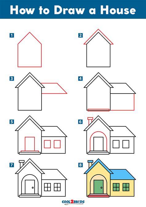 House Drawing Step By Step at Drawing Tutorials