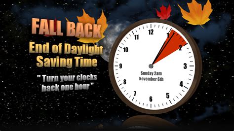 Don't Forget! Fall Back Tonight as Daylight Saving Time Ends | The Weather Channel