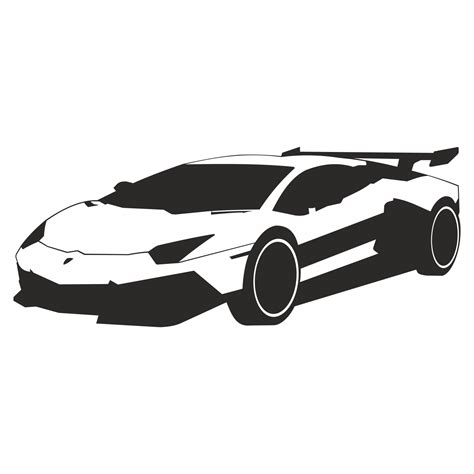 Vector for free use: Lamborghini vector