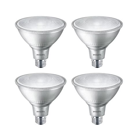 Philips 13W=120W Bright White PAR38 LED Light Bulb (4-pack) | The Home Depot Canada