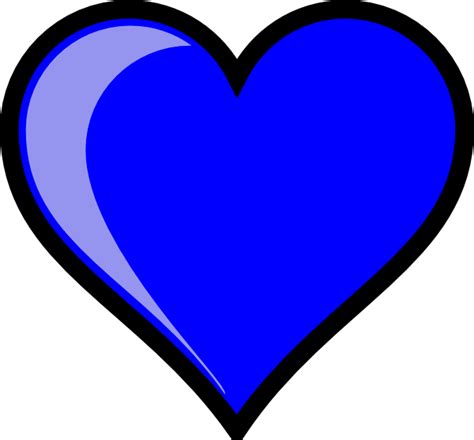 Free Blue Heart Transparent Background, Download Free Blue Heart Transparent Background png ...