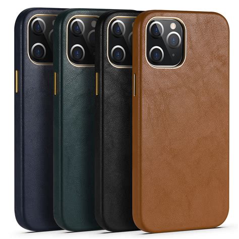 Fashion Business Luxury Genuine Leather Case For iPhone 12 11 Pro Max 12Pro 12Mini 11Pro X XS ...