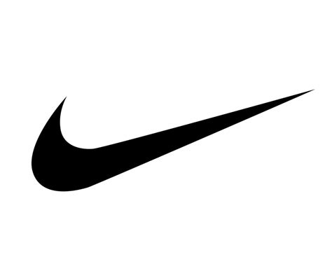 Nike Logo Black Clothes Design Icon Abstract football Vector Illustration With White Background ...