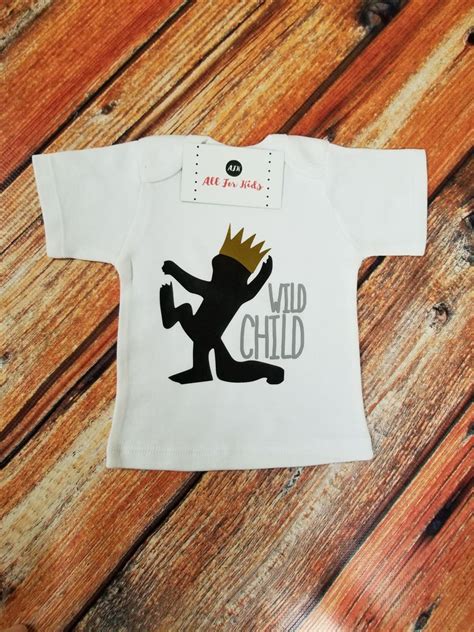 Baby Clothes Wild Child Top Newborn Where the Wild Things - Etsy