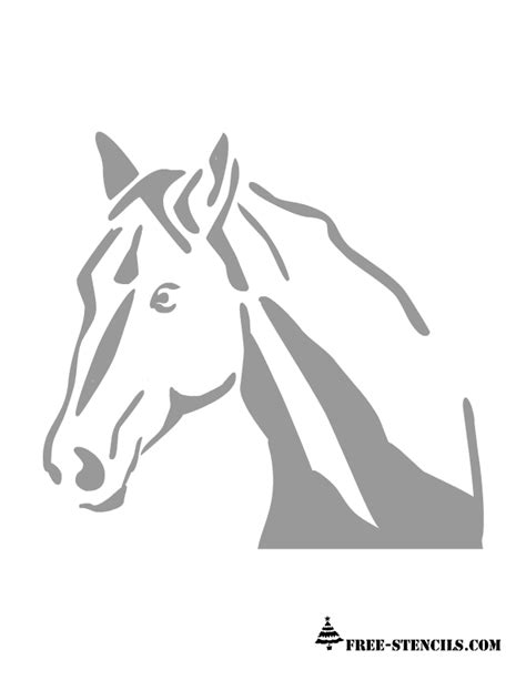 Horse Stencil Printable