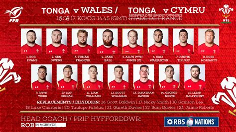 23 Wales players set to miss out on Lions tour so they can name this team for Tonga clash : r ...