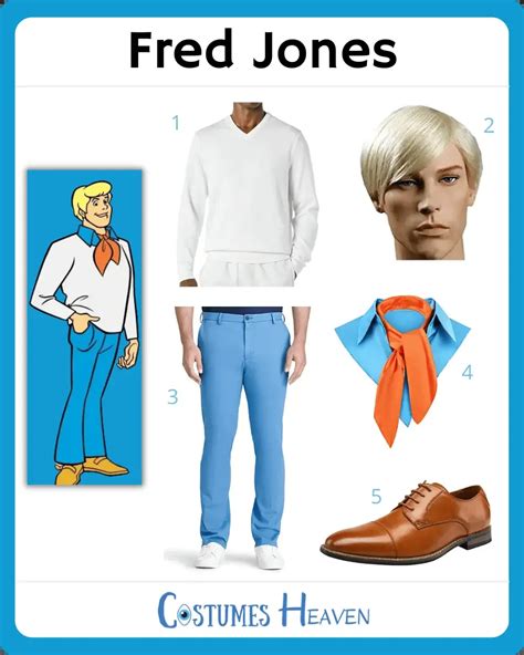 Fred Jones (Scooby-Doo) Costume For Cosplay & Halloween 2024