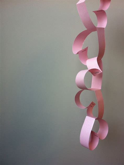 The Contemplative Creative: Paper Heart Chain