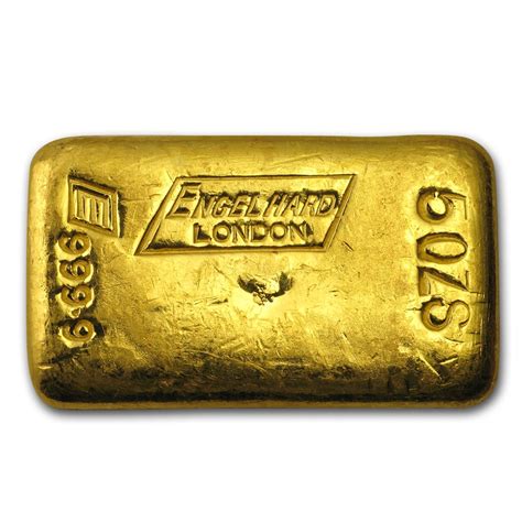 5 oz Gold Bar – Engelhard - AU Bullion Canada