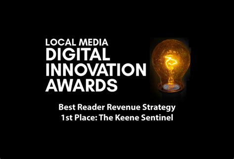 Keene Sentinel Wins Best Reader Revenue Strategy In LMA Digital Innovation Awards | NENPA