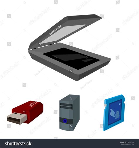 2,766 Computer Scanner Cartoon Images, Stock Photos & Vectors | Shutterstock