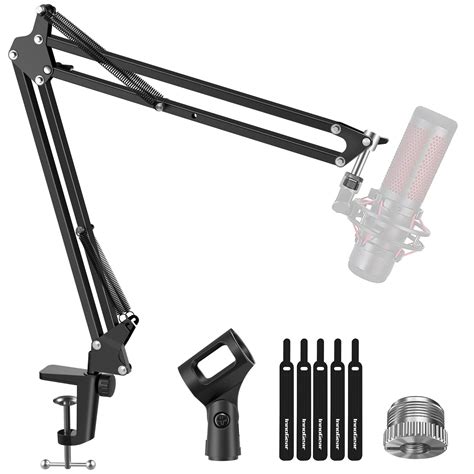 InnoGear Microphone Arm, Upgraded Mic Arm Microphone Stand Boom Suspension Stand with 3/8" to 5/ ...