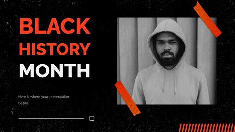 Black History Month Google Slides & PowerPoint template