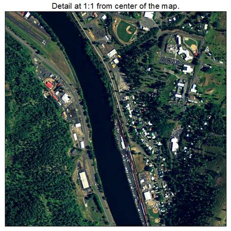 Aerial Photography Map of Orofino, ID Idaho