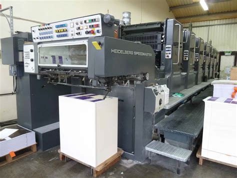 Six colour used offset printing machines HEIDELBERG SM 72-SP SIX COLOUR OFFSET