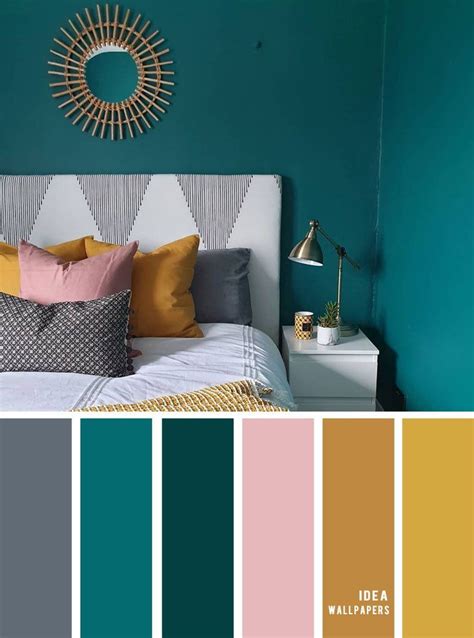 Teal And Gold Bedroom Ideas