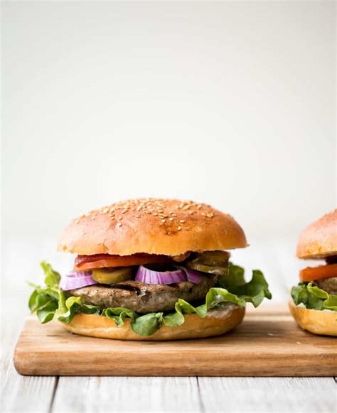 Classic Juicy Hamburgers - Ahead of Thyme