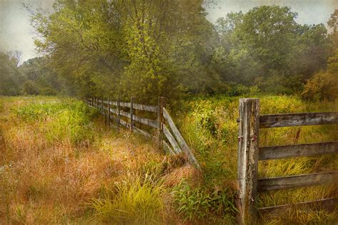 Country - Landscape - Lazy Meadows Photograph by Mike Savad