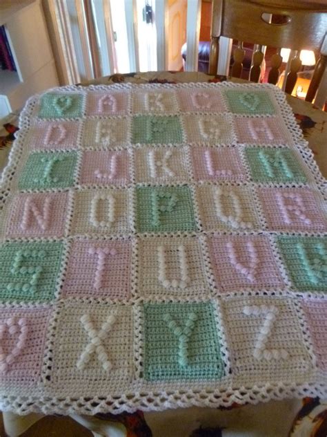 Alphabet Blanket | Crochet alphabet, Crochet alphabet blanket, Crochet letters