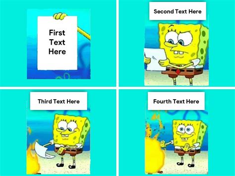 Free Spongebob Meme Template PowerPoint and Google Slides