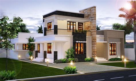 Modern and Stylish Luxury Villa Designs India, Design Plan, Affordable Home