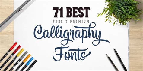 71 Best Calligraphy Fonts (Free & Premium) | Lettering Daily