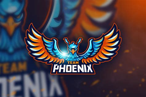 Team Phoenix - Mascot & Esport Logo | Esports logo, Mascot, Game logo design