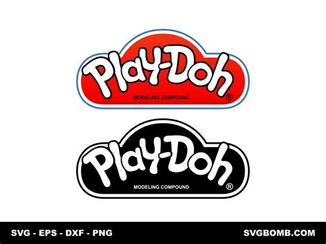 Play Doh Logo SVG | svgbomb