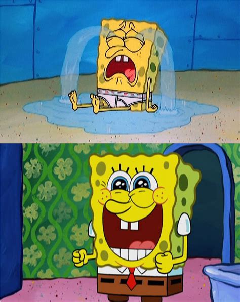 Sad Spongebob Meme Template