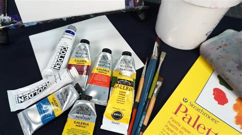 Beginner acrylic painting supplies › The Weekend Beckons