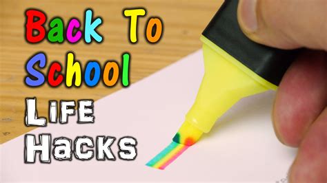 Back To School Life Hacks - Badchix Magazine