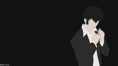 Shinya Kogami Minimalist Wallpaper, HD Anime 4K Wallpapers, Images and Background - Wallpapers Den