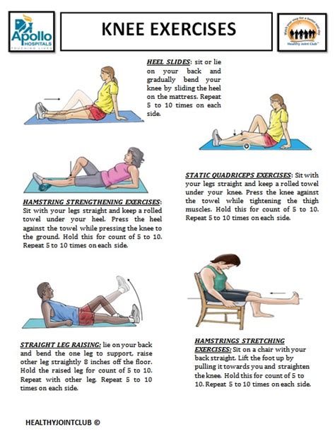 KNEE EXERCISES FOR OSTEARTHRITIS