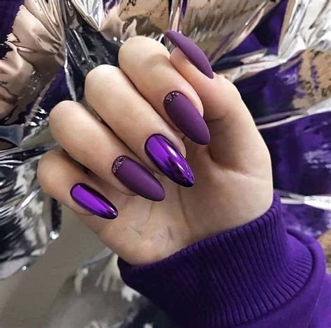 90 Incredible Purple Nail Design Ideas for 2021