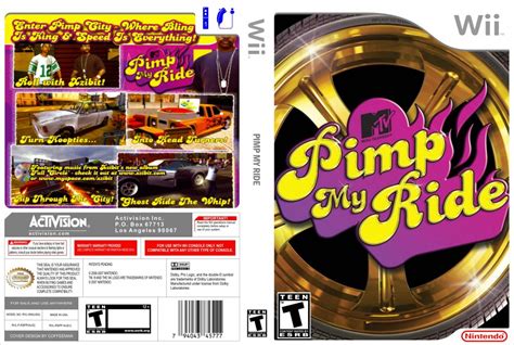 Pimp My Ride - Nintendo Wii Game Covers - Pimp My Ride :: DVD Covers