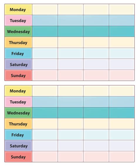 2 Week Calendar Weekly With Time - 10 Free PDF Printables | Printablee