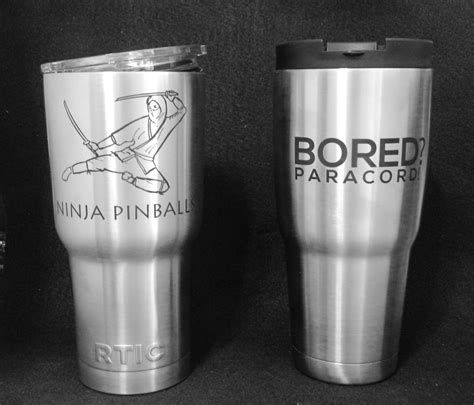 Laser Etched Insulated Drinking Tumblers | Ball Baron