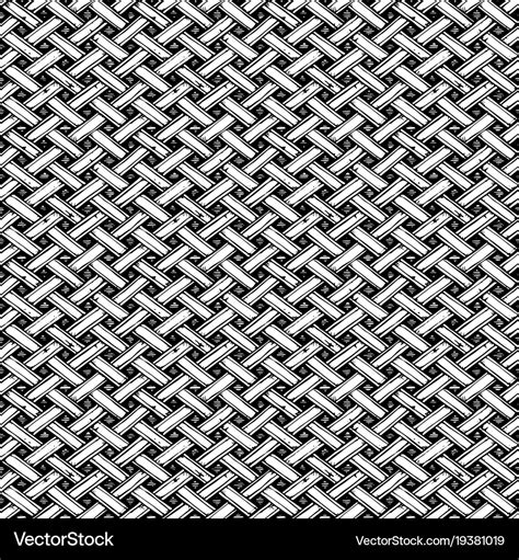 Basket weave pattern Royalty Free Vector Image