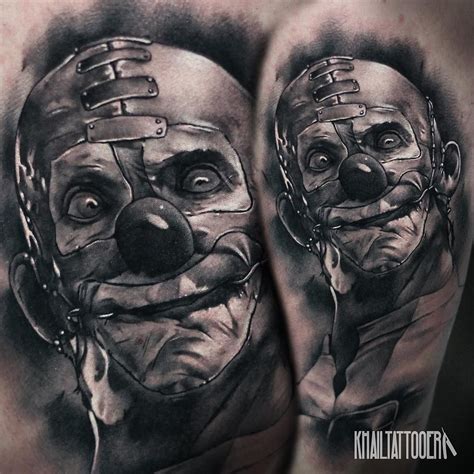 Creep Clown Tattoo on Shoulder - Best Tattoo Ideas Gallery | Tatuaggio su spalla, Tatuatore ...