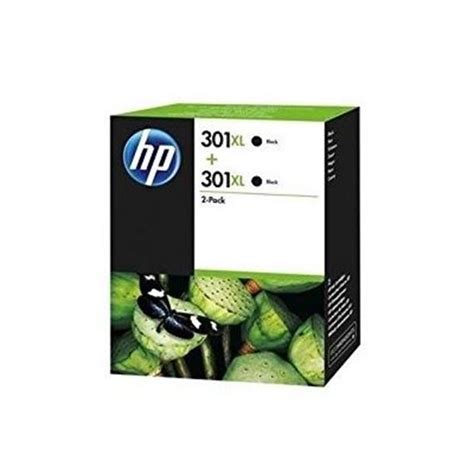 HP 301XL Black Original Ink Cartridge Twin Pack | Red Bus Cartridges